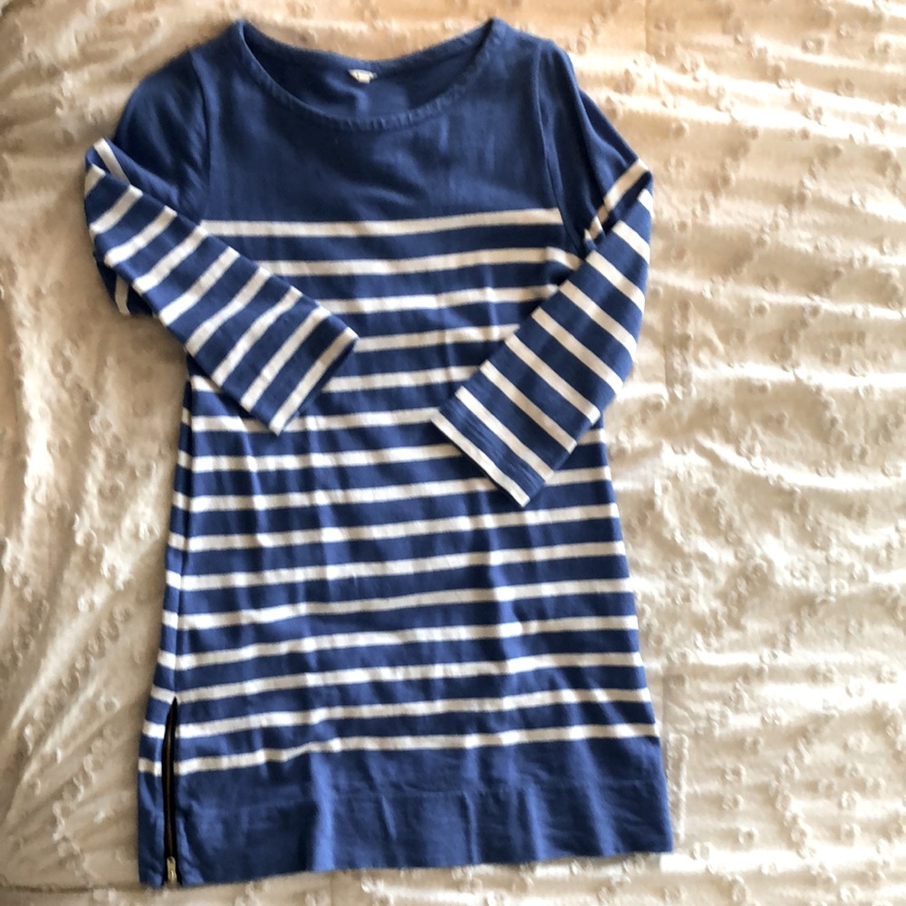 J. Crew striped dress